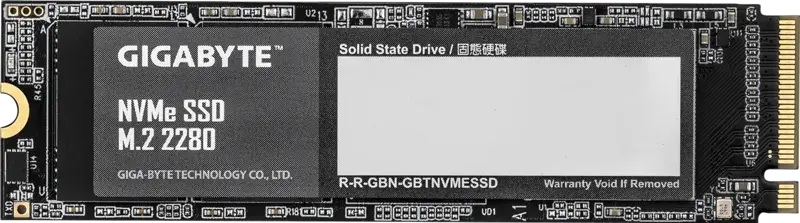 Диск SSD GIGABYTE 512GB M.2 2280 NVMe PCIe Gen 3x4