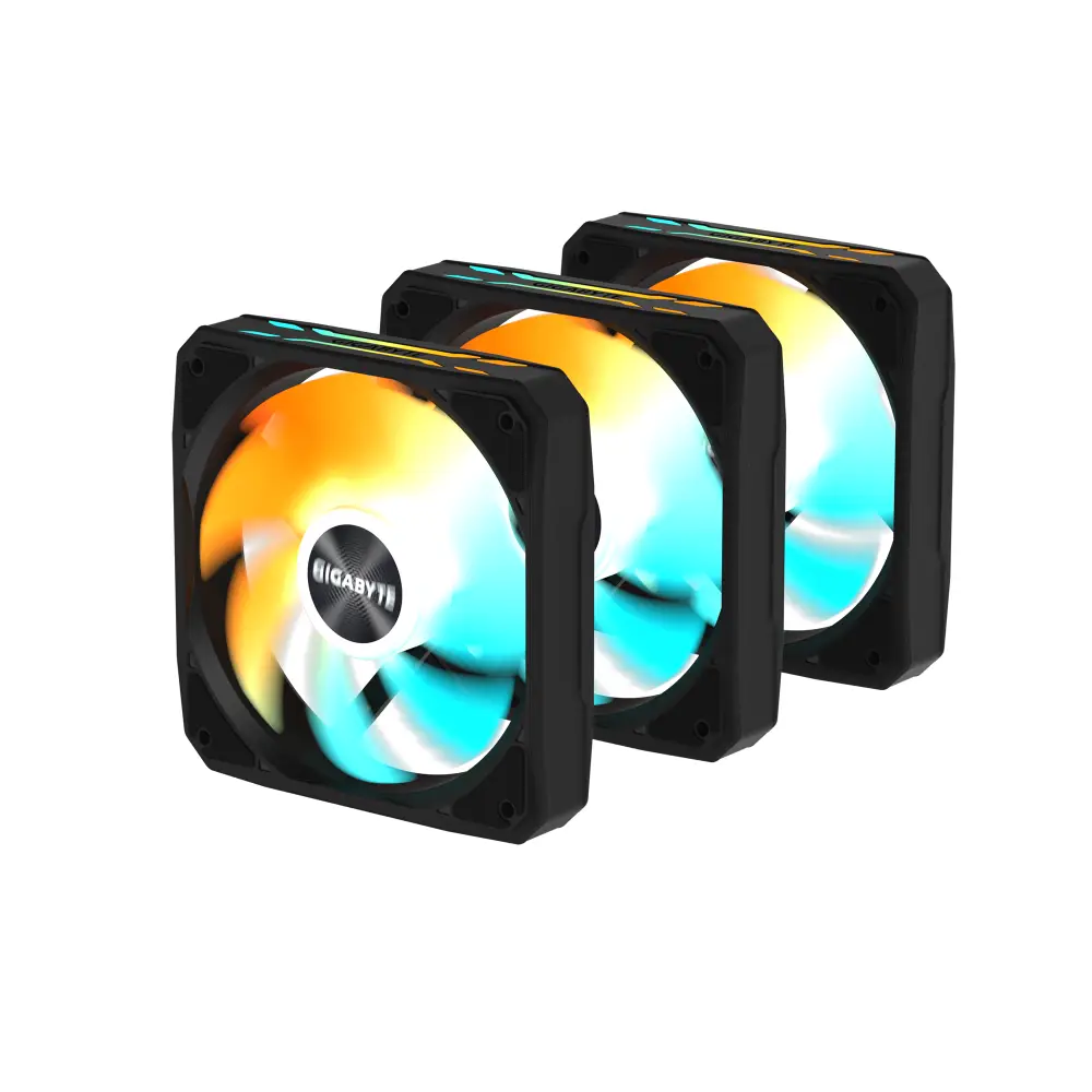 Вентилатори GIGABYTE AORUS EZ CHAIN FAN 120 ARGB, 3-Pack