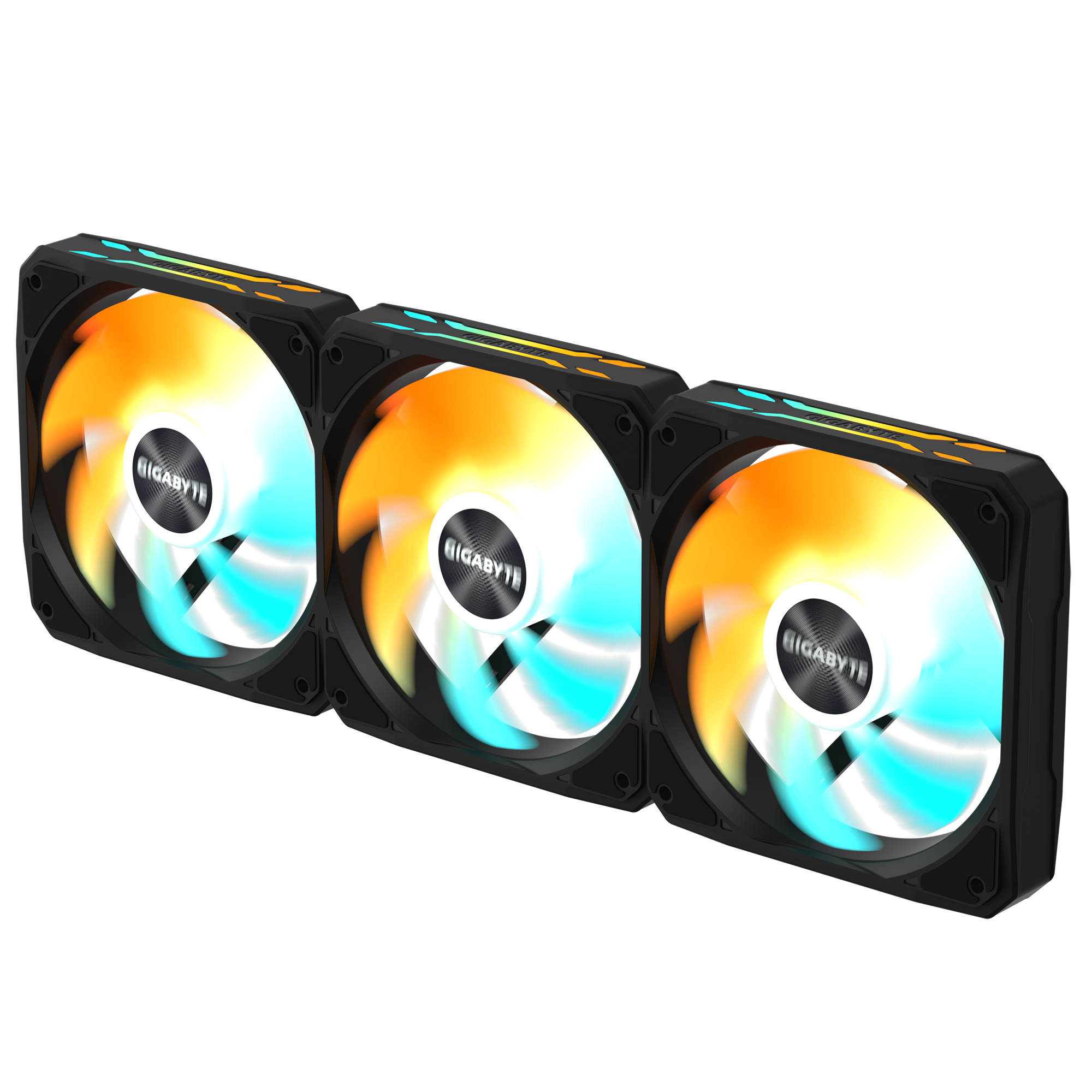 Вентилатори GIGABYTE AORUS EZ CHAIN FAN 120 ARGB, 3-Pack