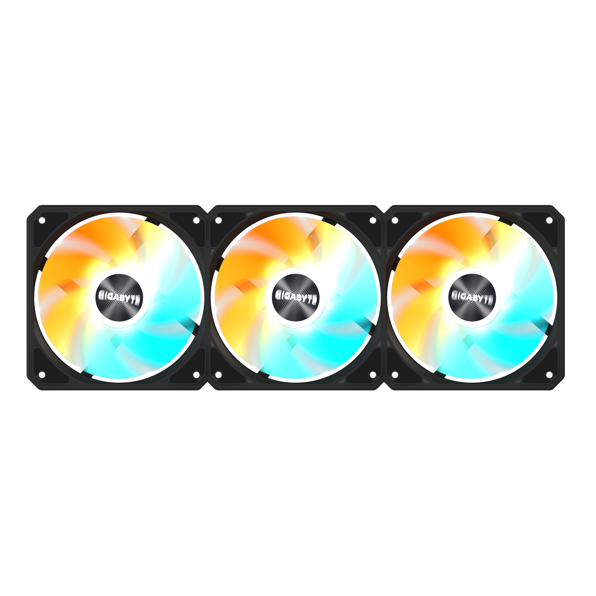 Вентилатори GIGABYTE AORUS EZ CHAIN FAN 120 ARGB, 3-Pack