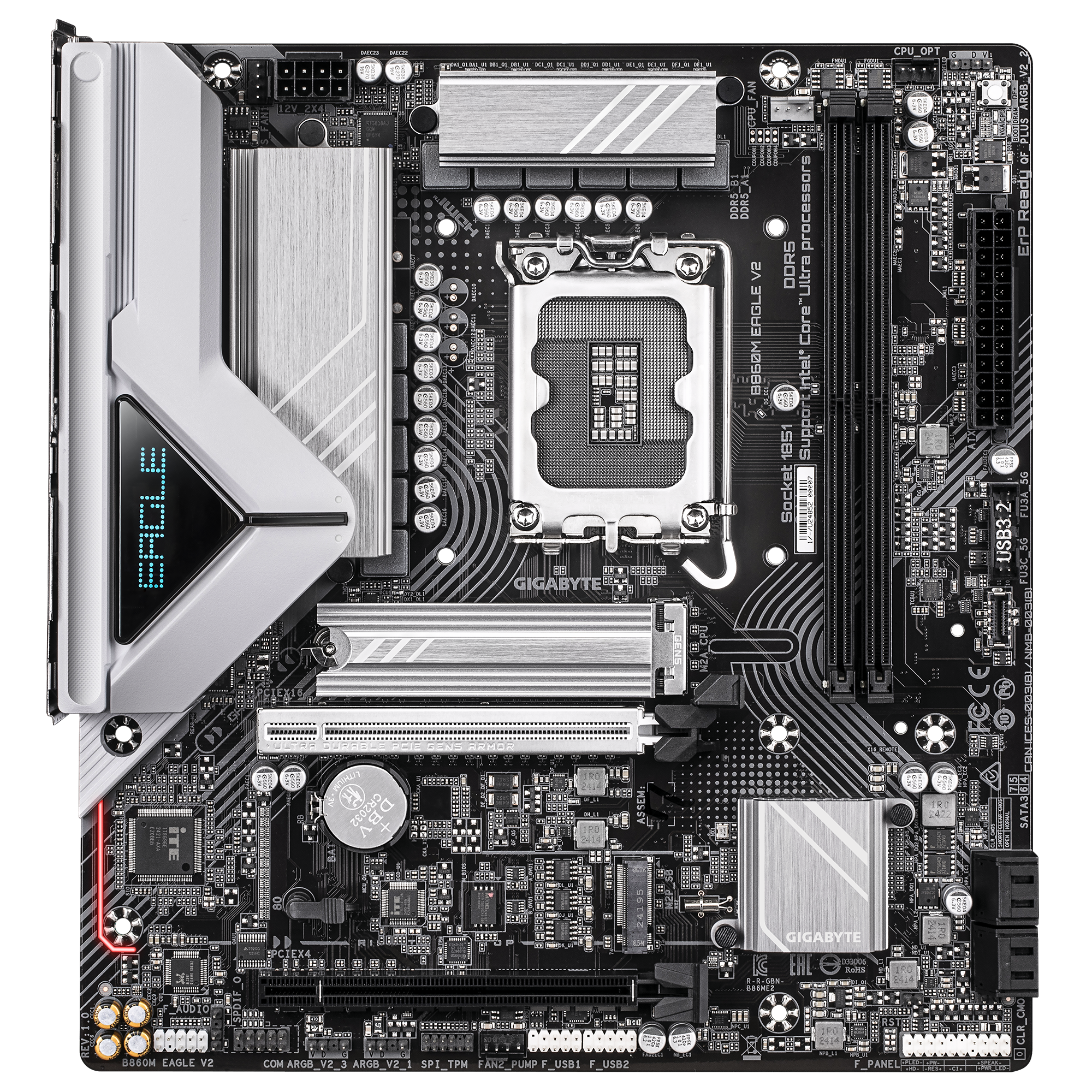 Дънна платка GIGABYTE B860M EAGLE V2 LGA 1851