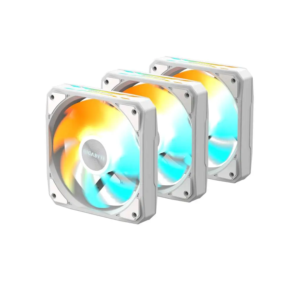 Вентилатори GIGABYTE AORUS EZ CHAIN FAN 120 ICE ARGB, 3-Pack