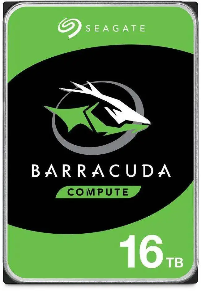 Твърд диск Seagate BarraCuda 16TB 3.5" 7200rpm 512MB SATA3 6Gb/s - ST16000DM001