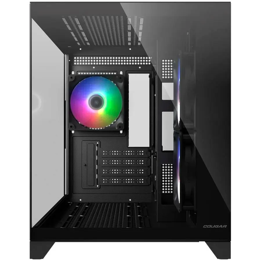 Кутия COUGAR FV150 Mini RGB Black - CGR-2QA6B-RGB