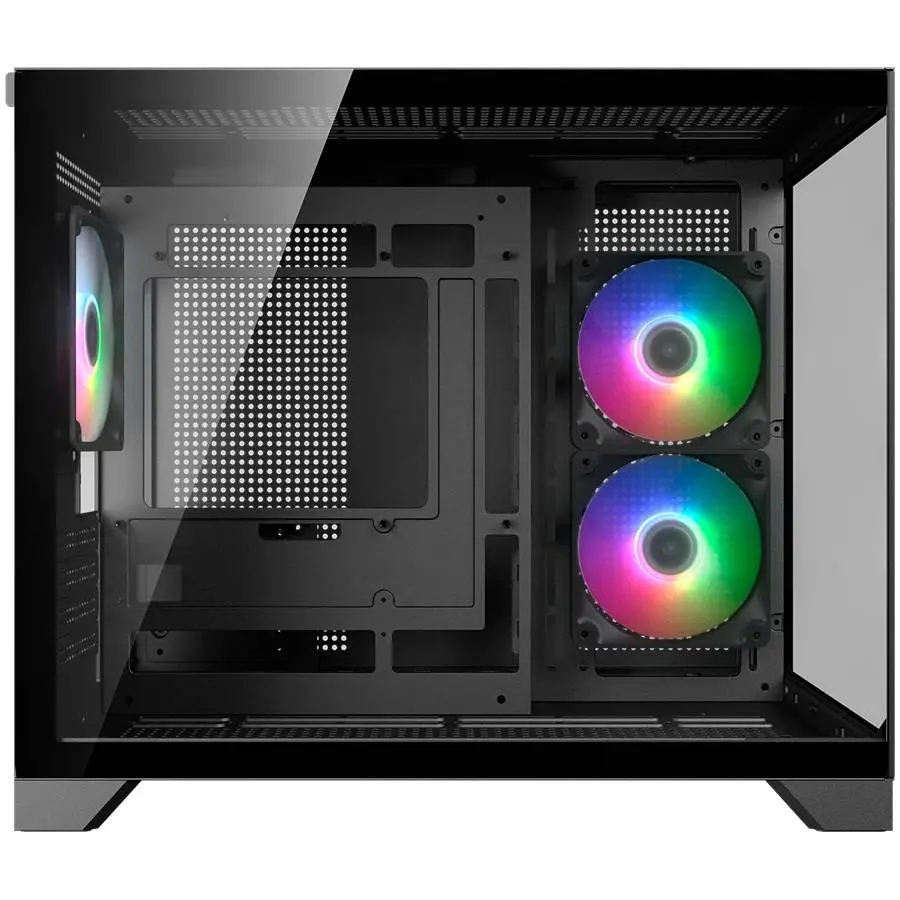 Кутия COUGAR FV150 Mini RGB Black - CGR-2QA6B-RGB