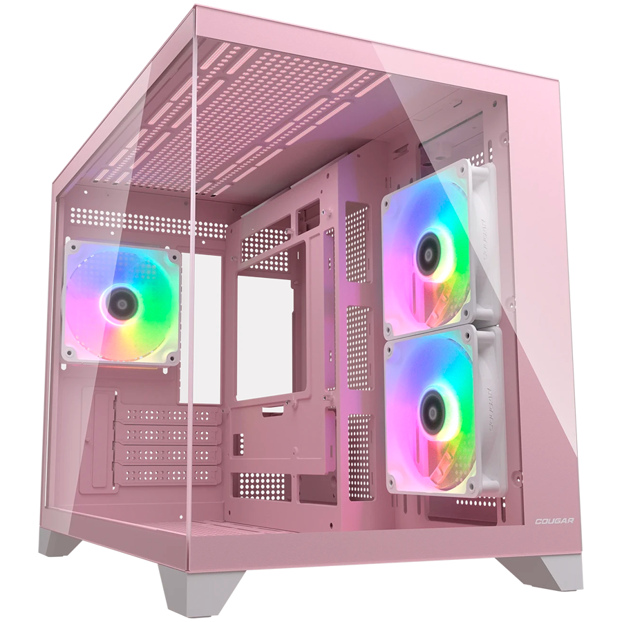 Кутия COUGAR FV150 Mini RGB Pink - CGR-2QA6P-RGB