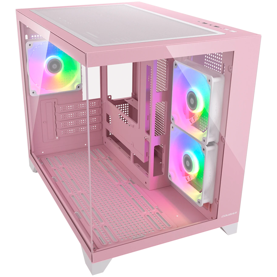Кутия COUGAR FV150 Mini RGB Pink - CGR-2QA6P-RGB