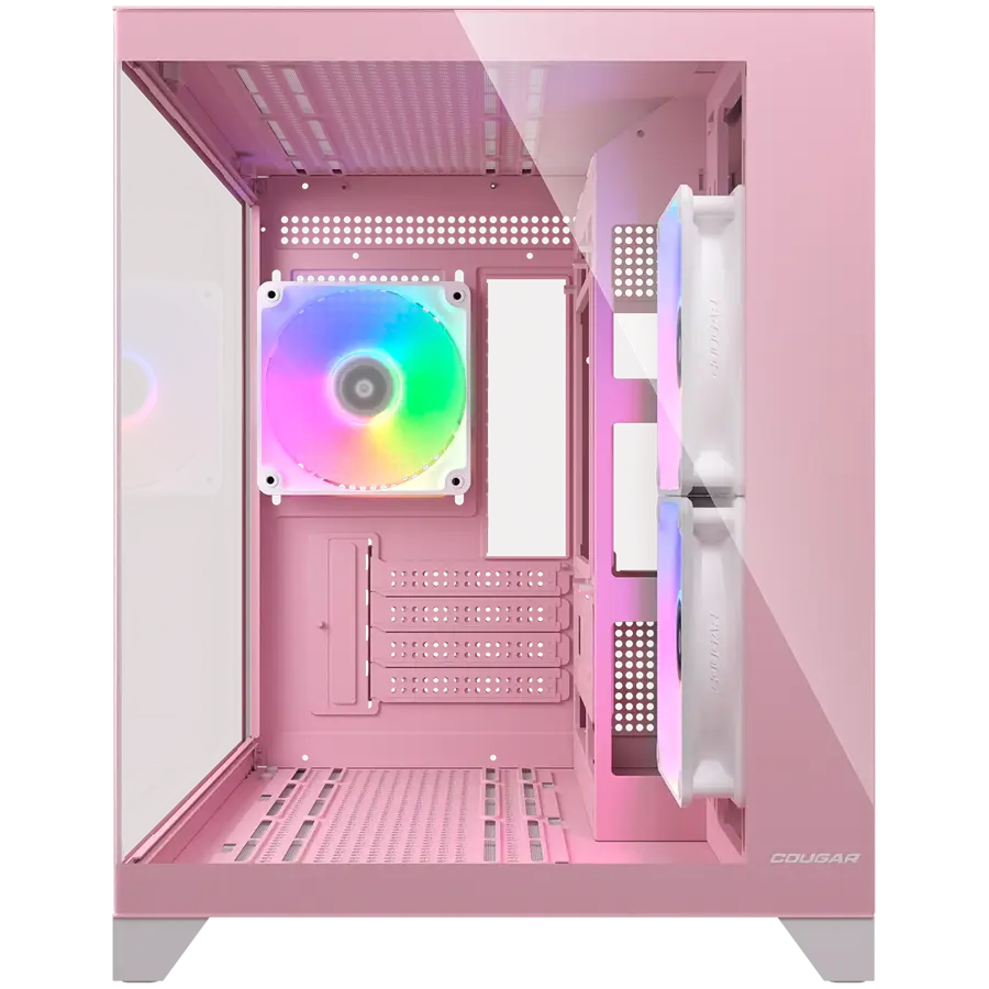 Кутия COUGAR FV150 Mini RGB Pink - CGR-2QA6P-RGB