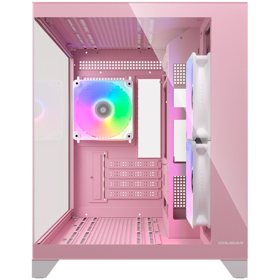 Кутия COUGAR FV150 Mini RGB Pink - CGR-2QA6P-RGB