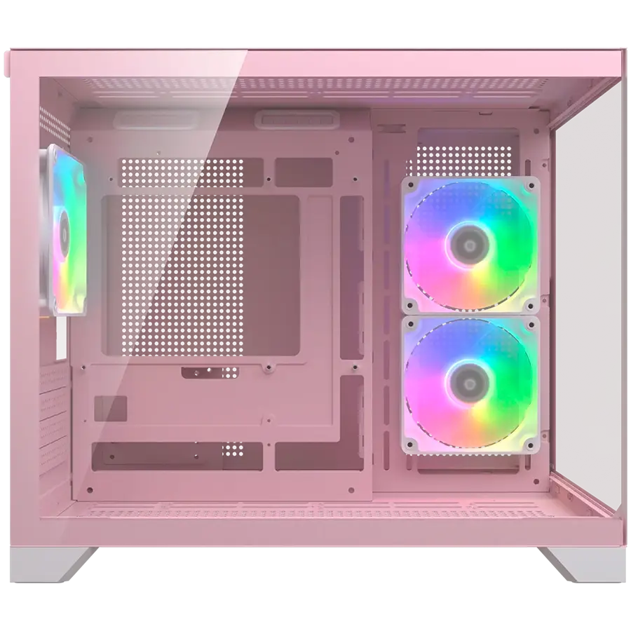 Кутия COUGAR FV150 Mini RGB Pink - CGR-2QA6P-RGB