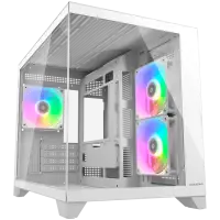 Кутия COUGAR FV150 Mini RGB White - CGR-2QA6W-RGB