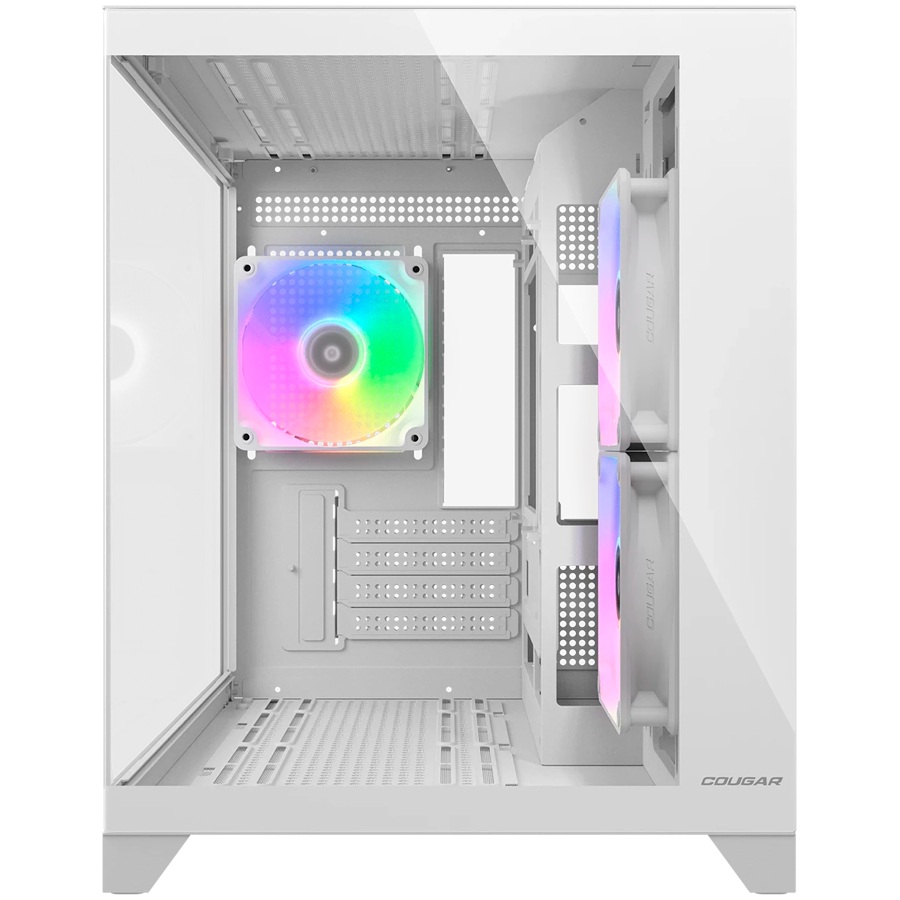 Кутия COUGAR FV150 Mini RGB White - CGR-2QA6W-RGB