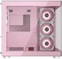 Кутия COUGAR FV150 RGB Mid-Tower Case Pink - CGR-5KA1P-RGB