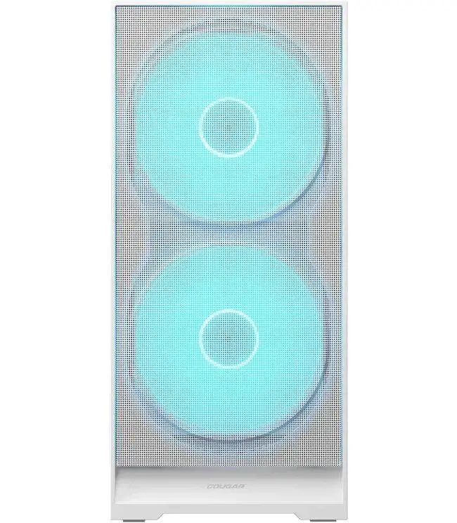 Кутия COUGAR AIRFACE 180 Mid-Tower Case White - CGR-5VA4W-RGB