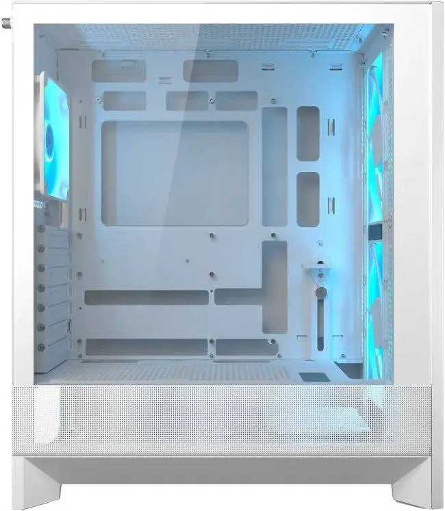 Кутия COUGAR AIRFACE 180 Mid-Tower Case White - CGR-5VA4W-RGB