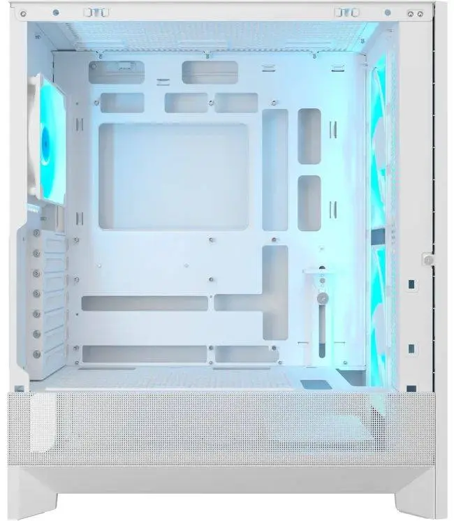 Кутия COUGAR AIRFACE 180 Mid-Tower Case White - CGR-5VA4W-RGB