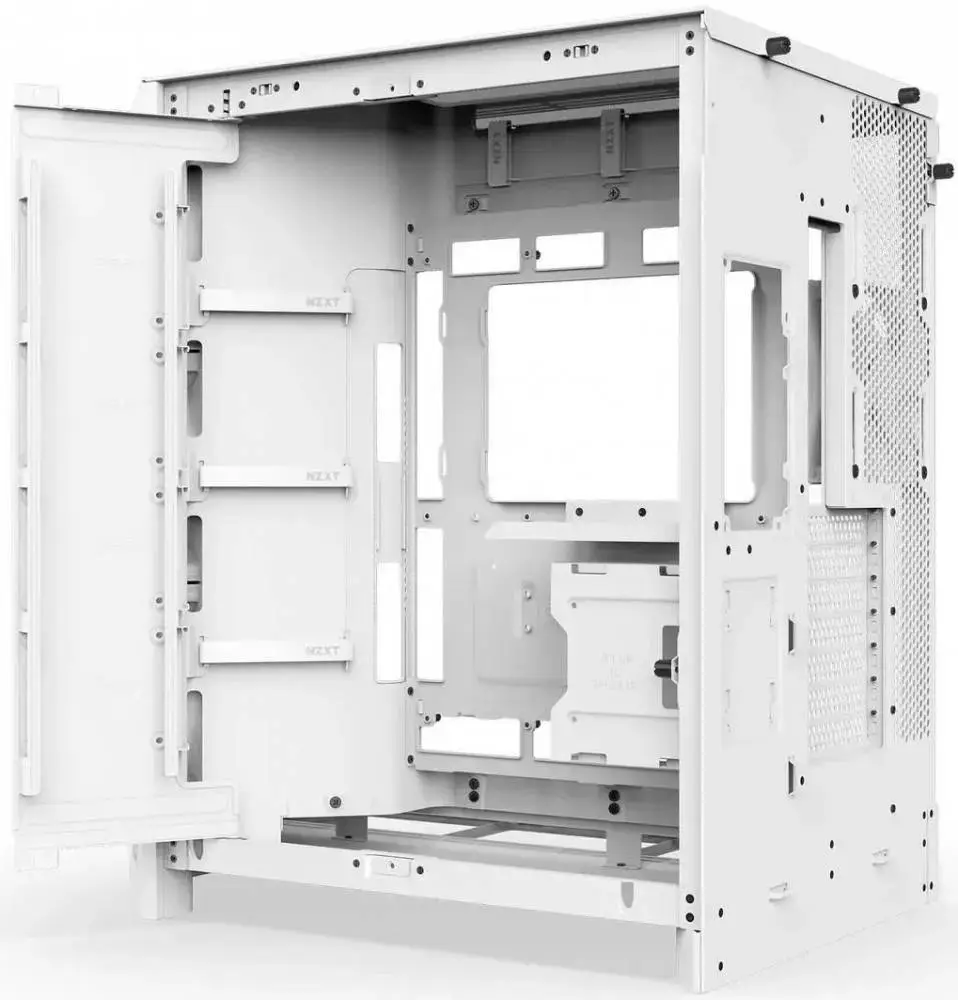 Кутия NZXT H9 Flow Dual-Chamber - White