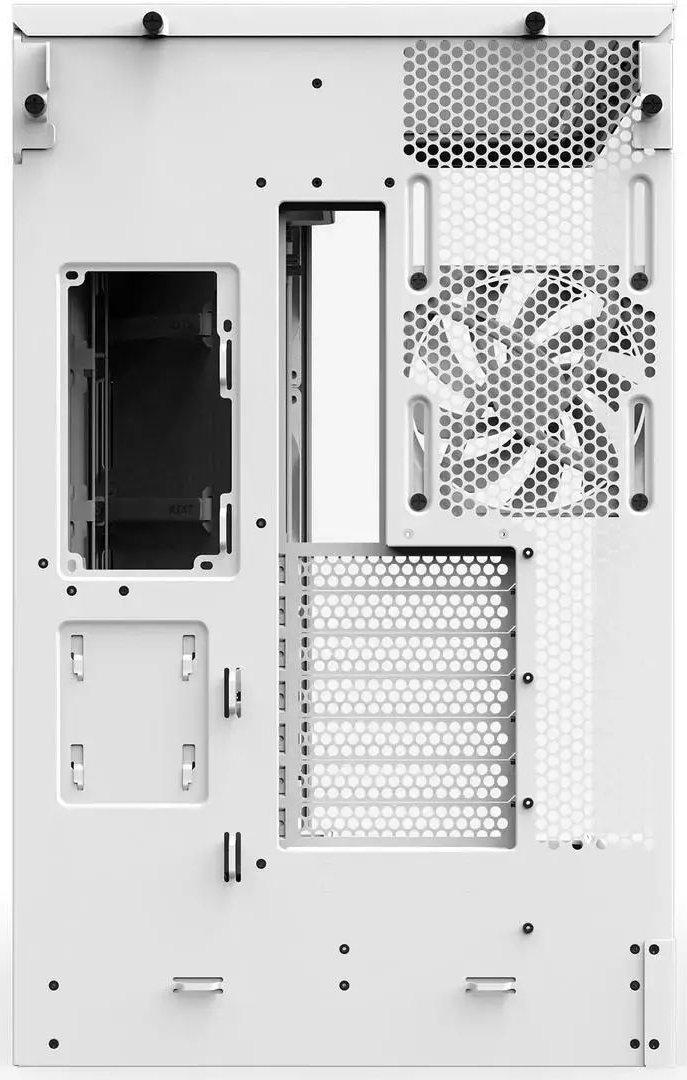 Кутия NZXT H9 Flow Dual-Chamber - White
