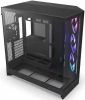 Кутия NZXT H9 Flow RGB Dual-Chamber - Black