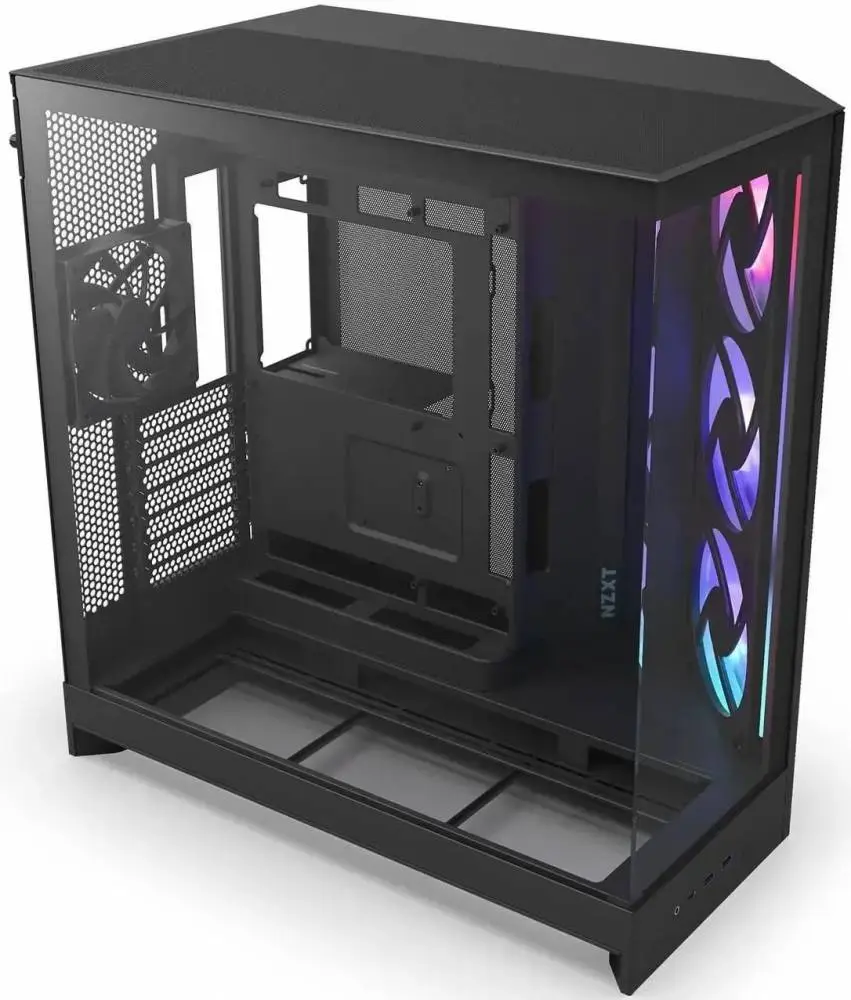 Кутия NZXT H9 Flow RGB Dual-Chamber - Black