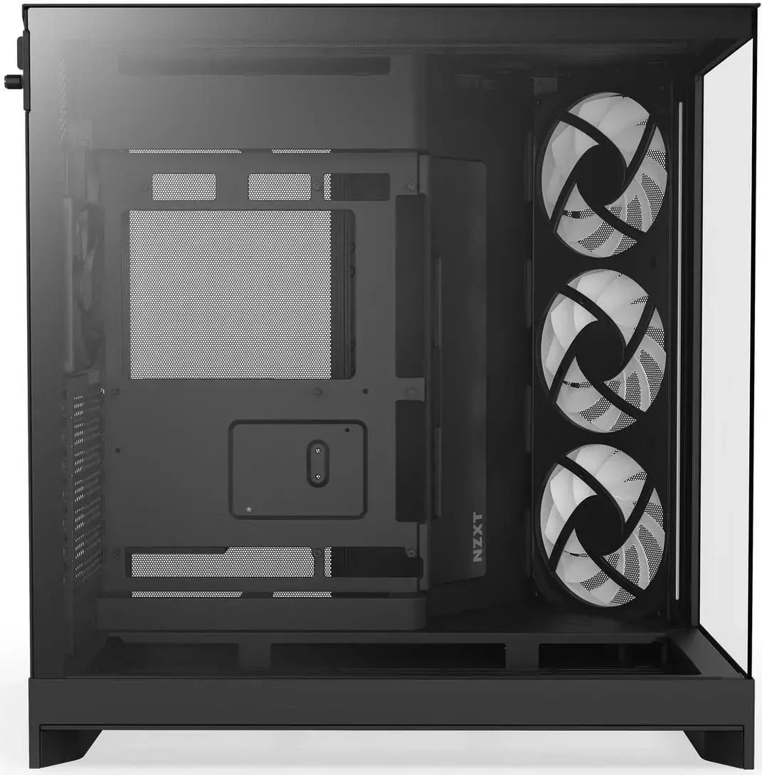 Кутия NZXT H9 Flow RGB Dual-Chamber - Black
