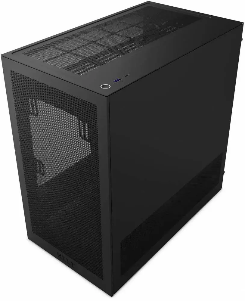 Кутия NZXT H3 Flow 2025 Micro-ATX Tower - Black