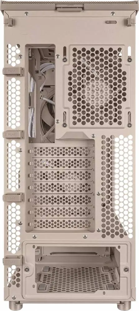 Кутия ASUS ProArt PA401 Wood Edition Beige - Mesh Panel