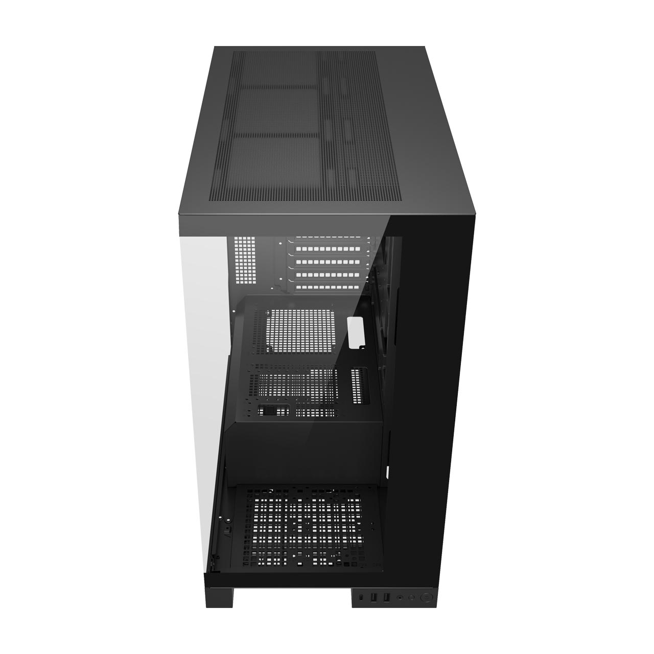 Gehäuse FPS Group M540-BA Mid Tower ATX Case Schwarz - POC0000274