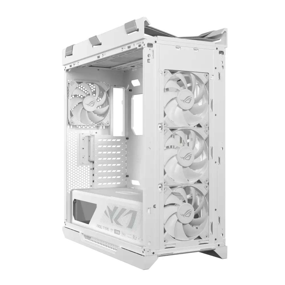 Кутия ASUS ROG Strix Helios II EATX Mid-Tower White - 90DC00W3-B39000