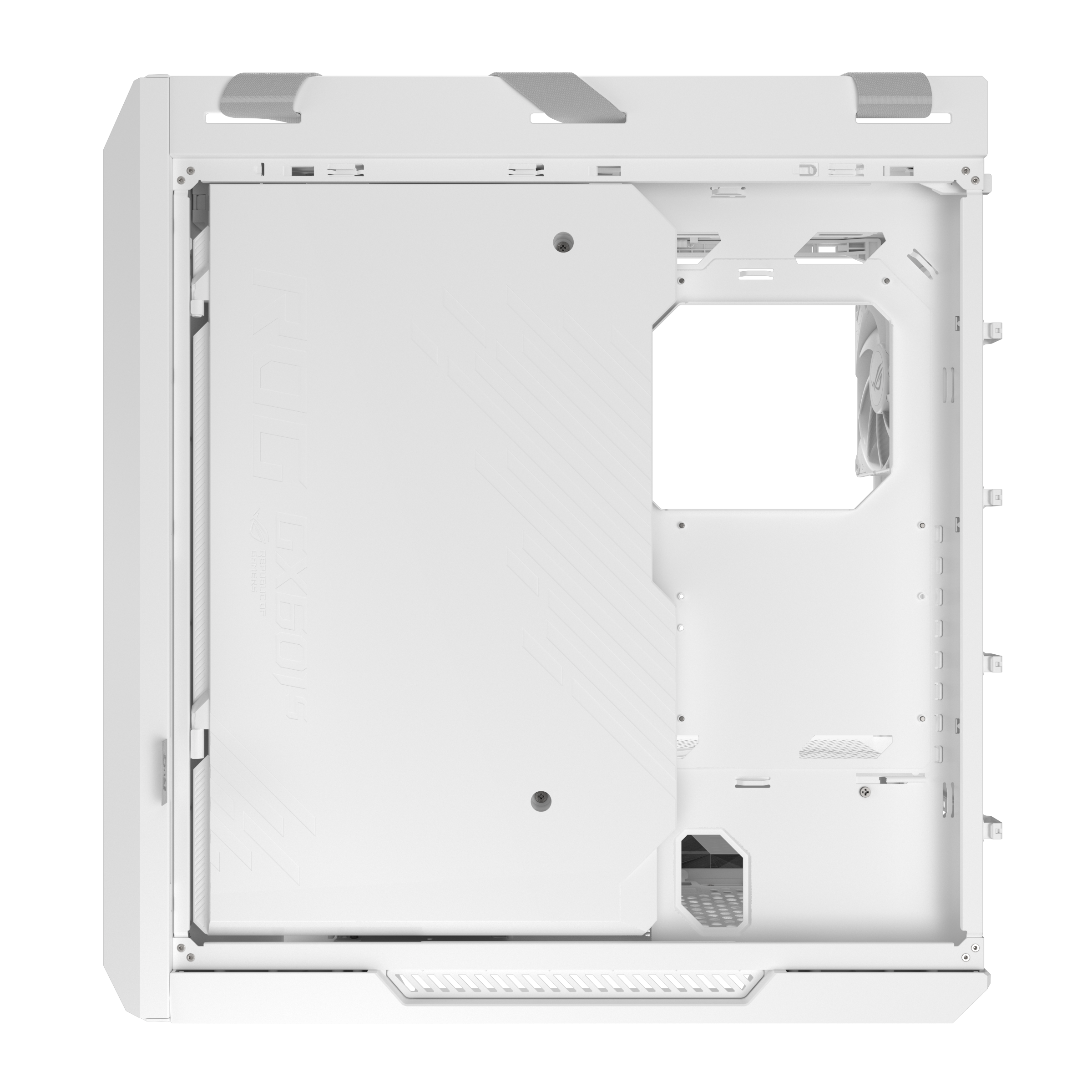 Кутия ASUS ROG Strix Helios II EATX Mid-Tower White - 90DC00W3-B39000