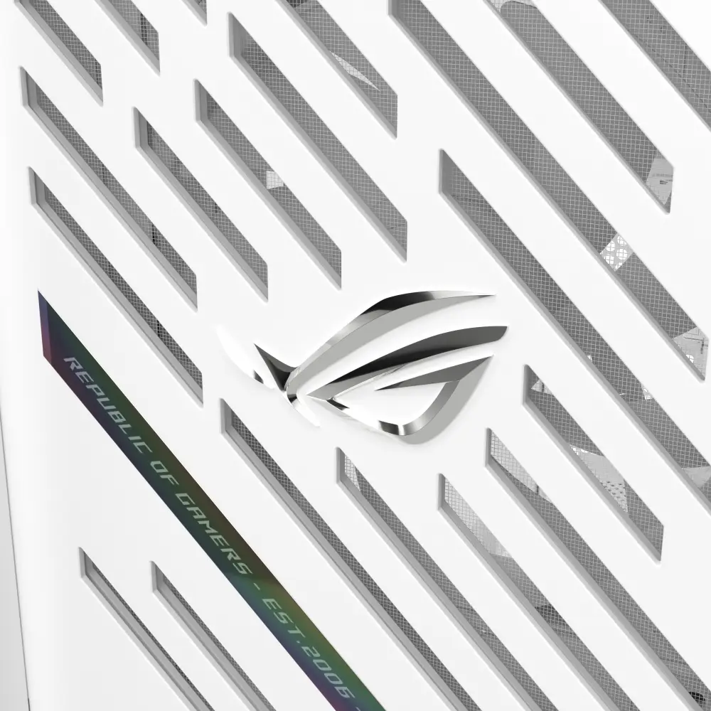 Кутия ASUS ROG Strix Helios II EATX Mid-Tower White - 90DC00W3-B39000