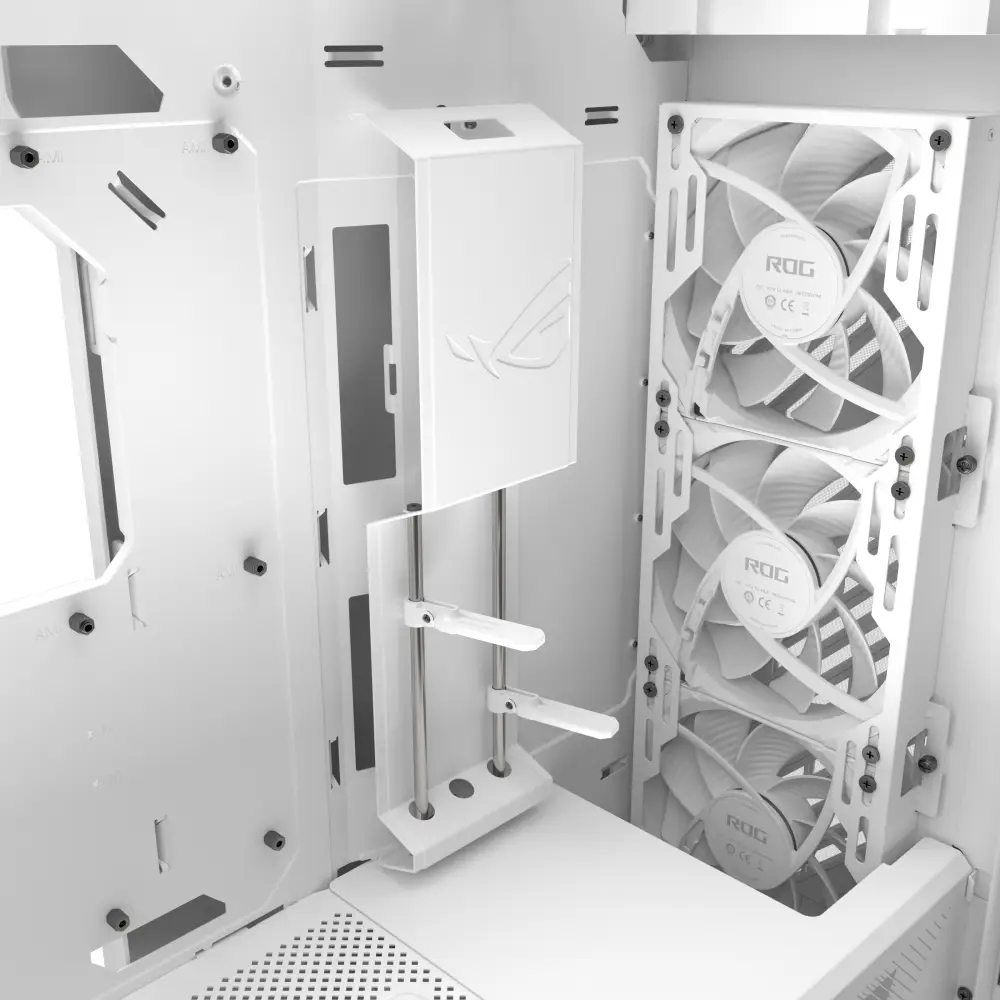 Кутия ASUS ROG Strix Helios II EATX Mid-Tower White - 90DC00W3-B39000
