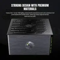 Захранване Gamemax LION CORE 1000P PSU ATX 3.1 1000W 80 Plus Platinum, Full Modular