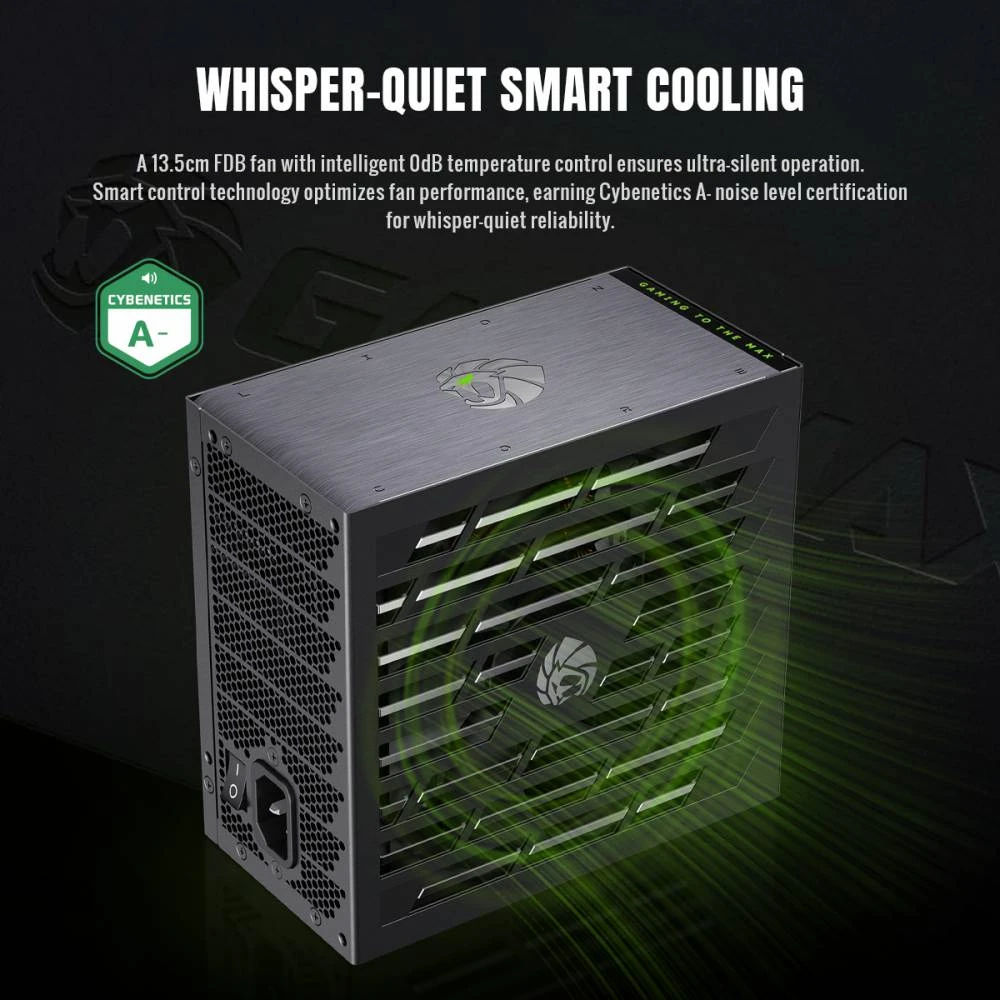 Захранване Gamemax LION CORE 1000P PSU ATX 3.1 1000W 80 Plus Platinum, Full Modular