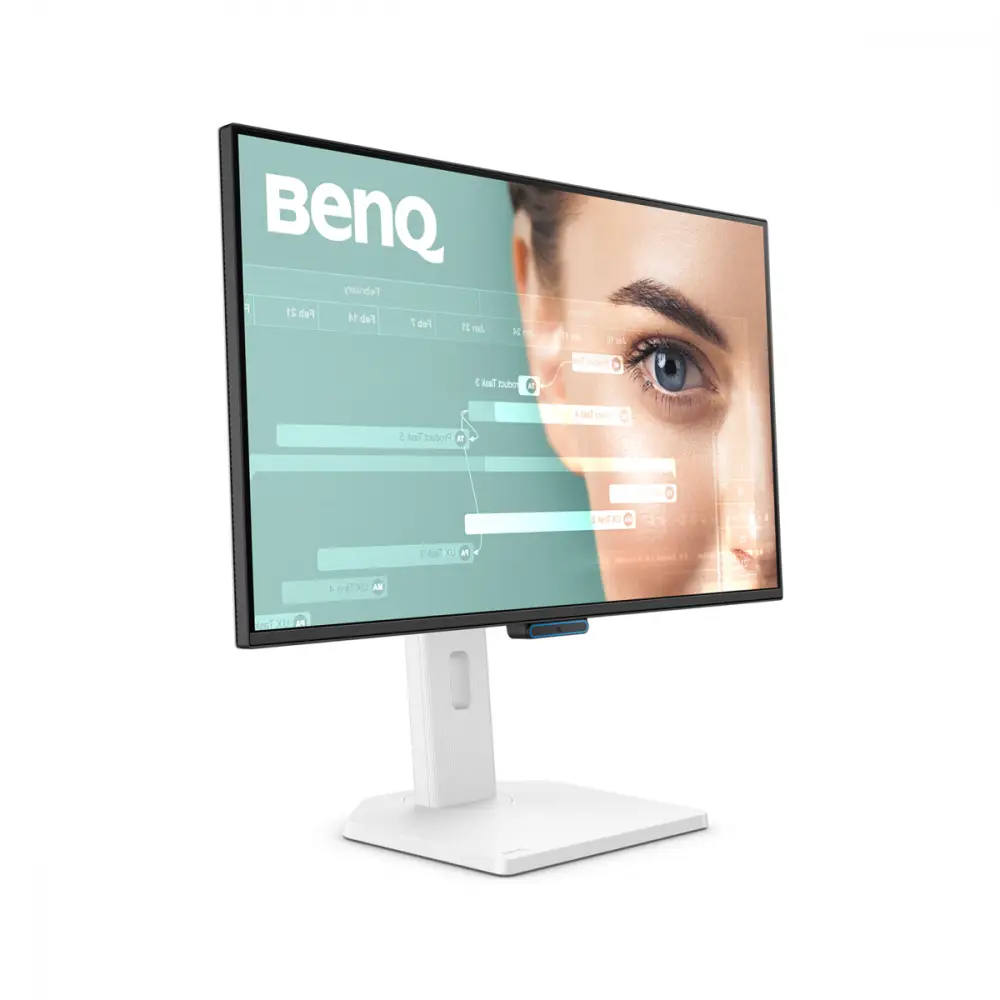 Monitor BenQ GW2790TC, 27", IPS, 1920x1080, 100Hz, 99% sRGB, HDMI, DisplayPort, Difuzoare, suport ajustabil pe înălțime, alb