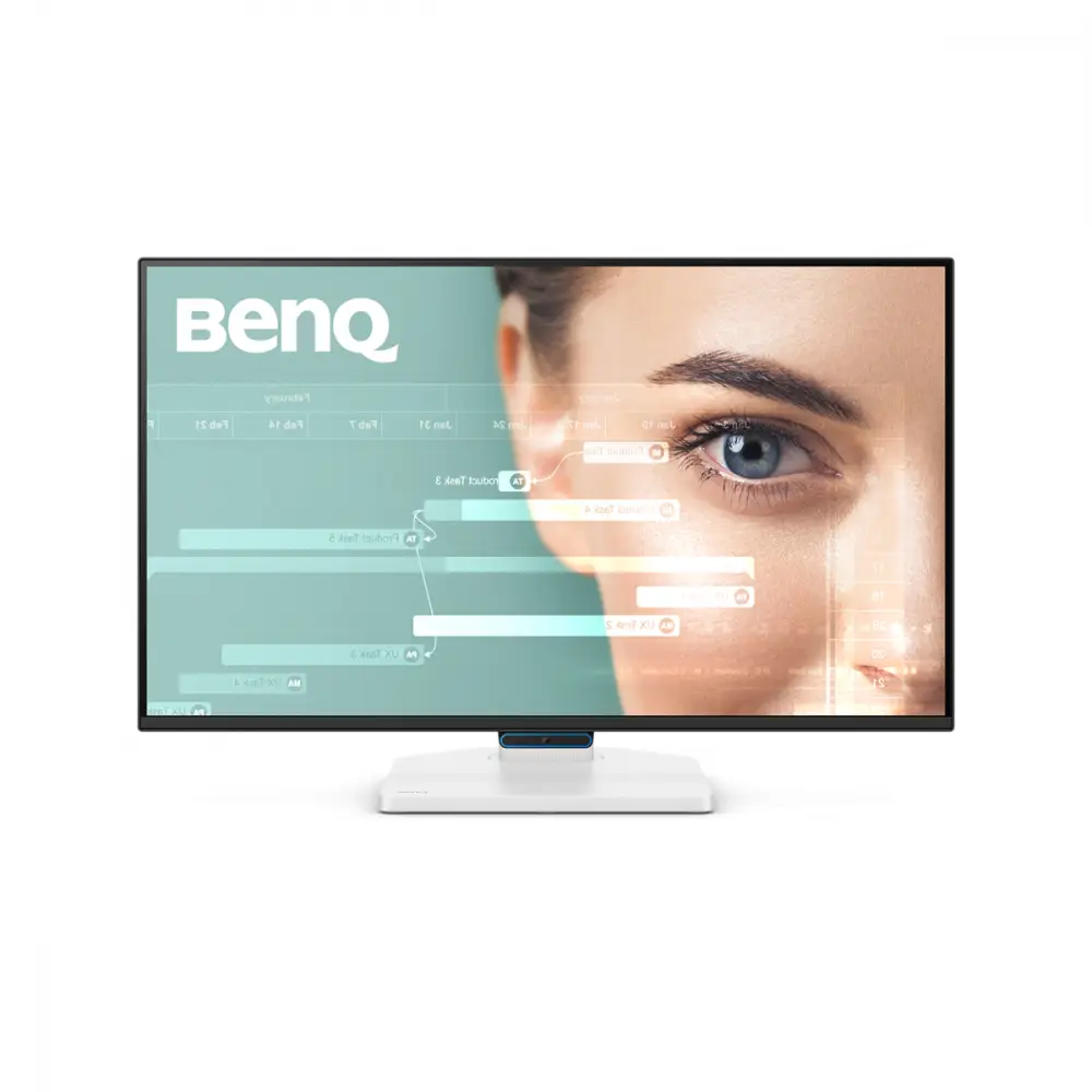 Monitor BenQ GW2790TC, 27", IPS, 1920x1080, 100Hz, 99% sRGB, HDMI, DisplayPort, Difuzoare, suport ajustabil pe înălțime, alb