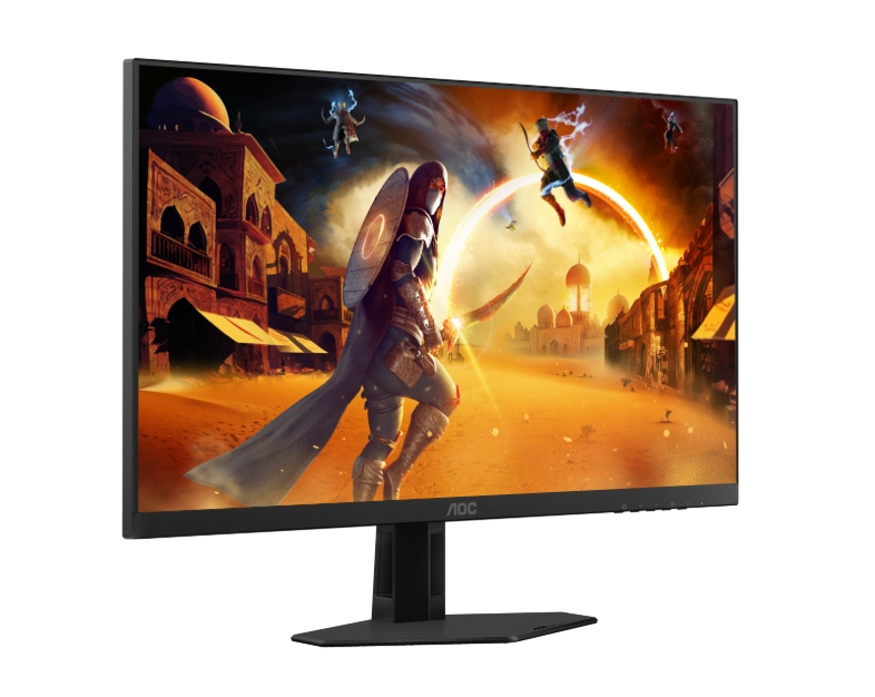 Монитор AOC Q24G4RE, 23.8" Fast IPS WLED, 2560x1440, 180Hz, 1ms GtG, Adaptive Sync, FlickerFree, Low Blue Light, HDMI, DP