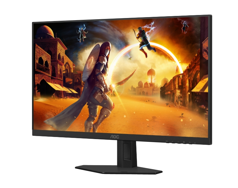 Монитор AOC Q24G4RE, 23.8" Fast IPS WLED, 2560x1440, 180Hz, 1ms GtG, Adaptive Sync, FlickerFree, Low Blue Light, HDMI, DP