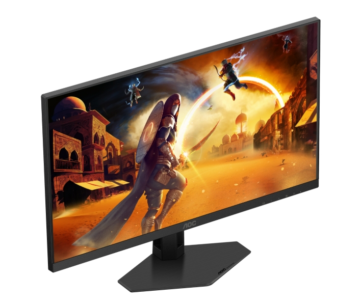 Монитор AOC Q24G4RE, 23.8" Fast IPS WLED, 2560x1440, 180Hz, 1ms GtG, Adaptive Sync, FlickerFree, Low Blue Light, HDMI, DP