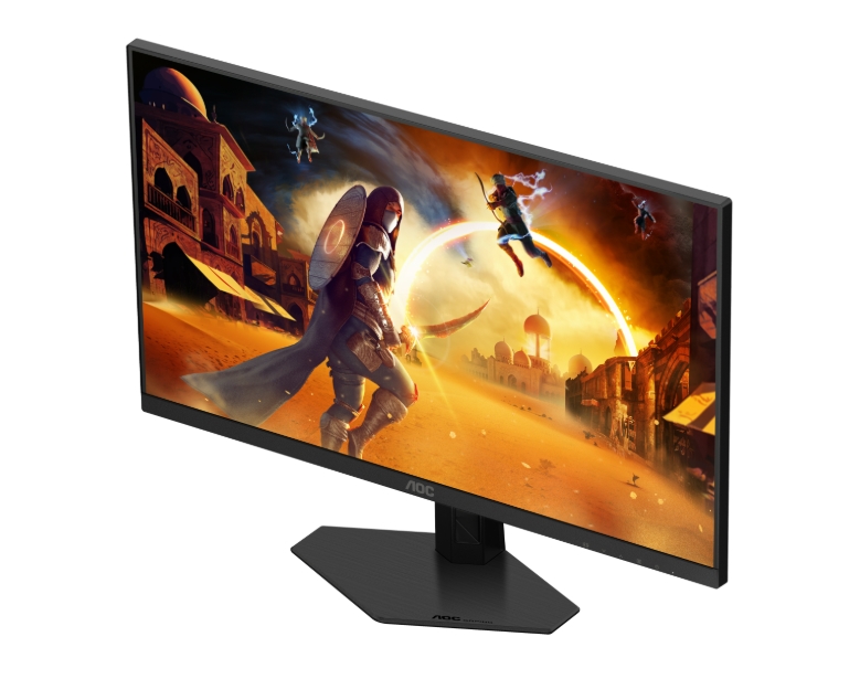 Монитор AOC Q24G4RE, 23.8" Fast IPS WLED, 2560x1440, 180Hz, 1ms GtG, Adaptive Sync, FlickerFree, Low Blue Light, HDMI, DP