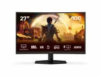 Монитор AOC C27G42E, 27" Curved 1500R, VA, WLED 1920x1080, 180Hz, 1ms GtG, Adaptive Sync, FlickerFree, Low Blue Light, 2Wx2, Tilt, 2xHDMI, DP