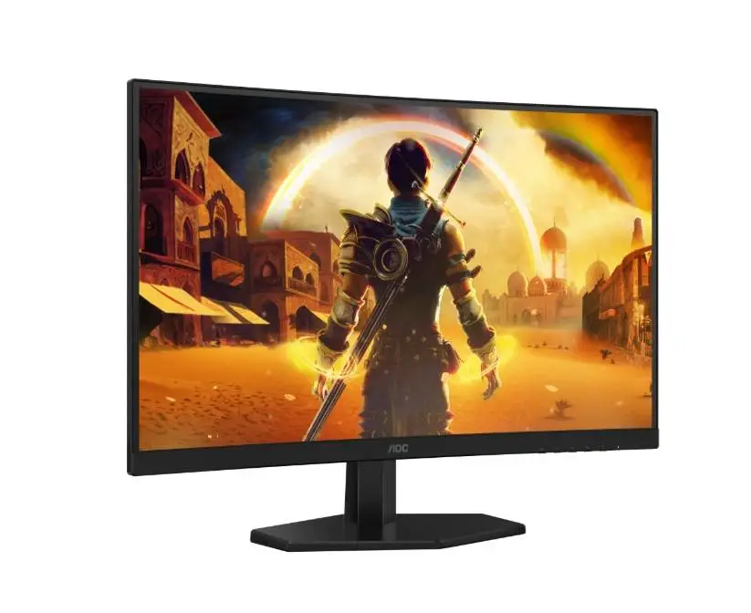 Монитор AOC C27G42E, 27" Curved 1500R, VA, WLED 1920x1080, 180Hz, 1ms GtG, Adaptive Sync, FlickerFree, Low Blue Light, 2Wx2, Tilt, 2xHDMI, DP