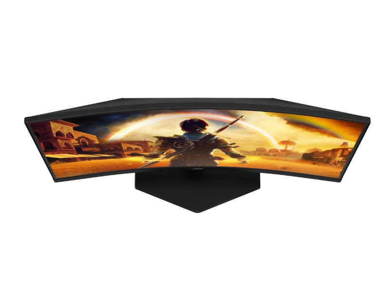 Монитор AOC C27G42E, 27" Curved 1500R, VA, WLED 1920x1080, 180Hz, 1ms GtG, Adaptive Sync, FlickerFree, Low Blue Light, 2Wx2, Tilt, 2xHDMI, DP