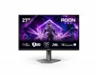 Монитор AOC AG276UZD, 26.5" QD-OLED, 3840x2160, 240Hz, 0.03ms GtG, Adaptive Sync, FlickerFree, LowBlue Mode, 5Wx2, 2xHDMI, DP, USB hub, KVM