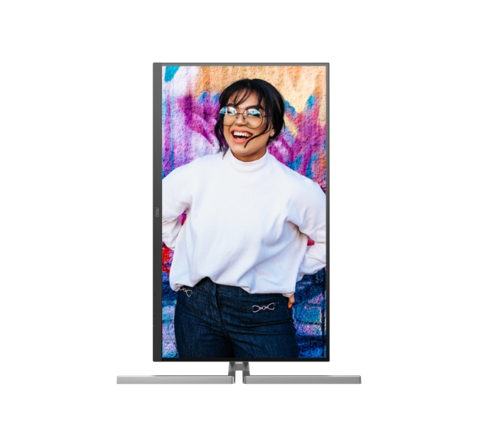 Монитор AOC U32U3CV, 31.5" Nano IPS WLED, 3840x2160, 60Hz, 4ms GtG, Adaptive Sync, FlickerFree, Anti Blue Light, 3Wx2, 2xHDMI, DP, USB hub