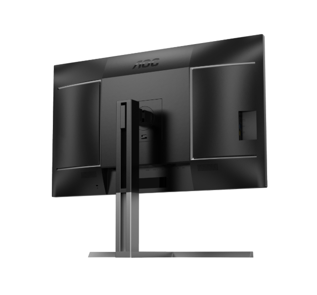Монитор AOC U32U3CV, 31.5" Nano IPS WLED, 3840x2160, 60Hz, 4ms GtG, Adaptive Sync, FlickerFree, Anti Blue Light, 3Wx2, 2xHDMI, DP, USB hub
