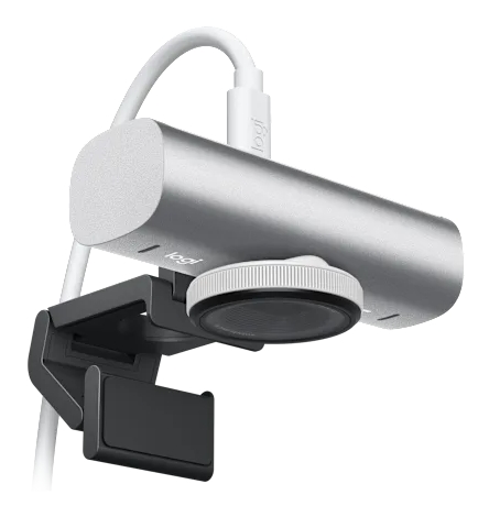 Уеб камера Logitech MX Brio B2C Pale Grey - 960-001554