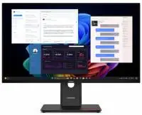 Монитор Lenovo ThinkVision T27ud-40 27" IPS WLED, 3840x2160, 60Hz, 4ms, USB hub, HDMI, USB-C, RJ45, Tilt, Swivel, Pivot, Height Adjust Stand - 64AFGAT2EU