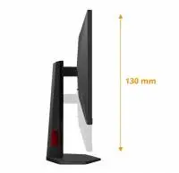 Монитор AOC Q27G4SRU, 27" Fast IPS WLED, 2560x1440, 320Hz, 0.3ms MPRT, Adaptive Sync, FlickerFree, Low Blue Light, 2Wx2, 2xHDMI, DP, USB hub