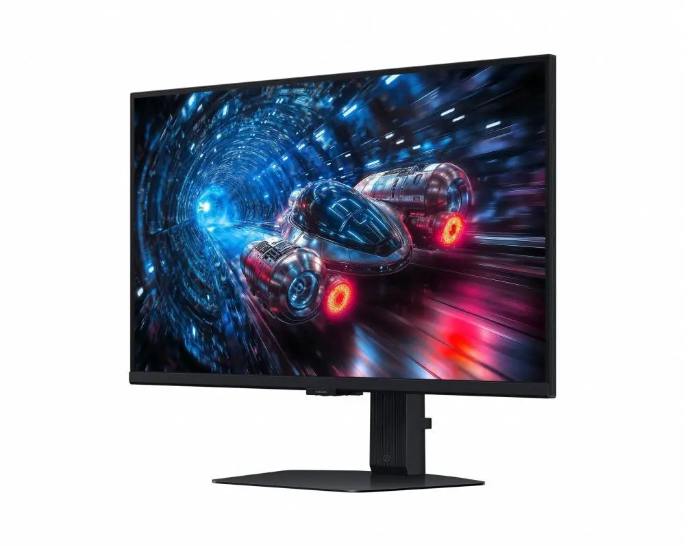 Monitor SAMSUNG Odyssey G7 G70F, 27" IPS DualMode UHD (3840x2160) 180Hz/360Hz, 1ms, HDR10+, G-SYNC Compatible FreeSync Premium